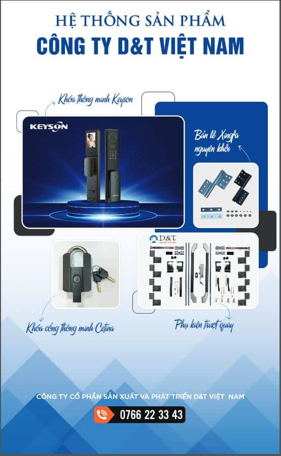Catalogue tờ gập rời D&T