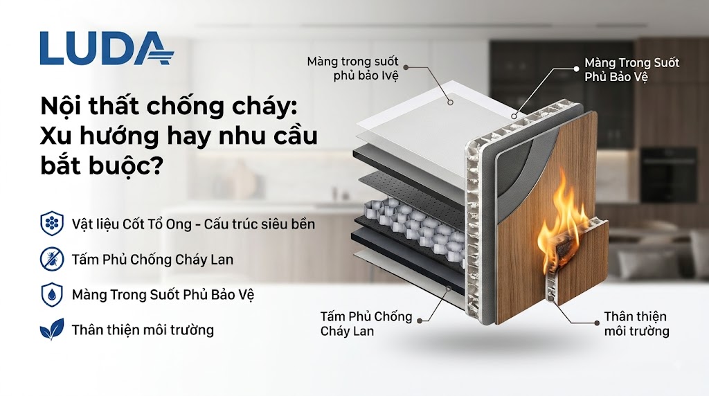 Nội thất chống cháy: Xu hướng hay nhu cầu bắt buộc của nhà ở hiện đại?