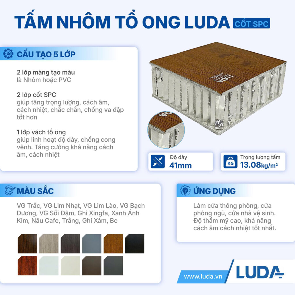 tấm nhôm tổ ong