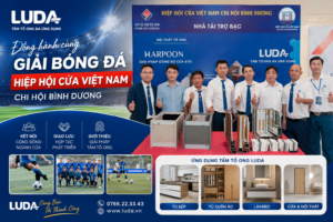 Luda đồng hành cùng giải bóng đá Hiệp Hội Cửa Việt Nam - Chi Hội Bình Dương 1 football