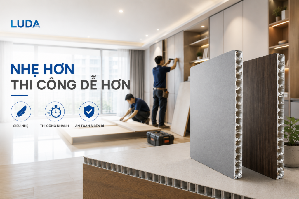 tấm nhôm tổ ong