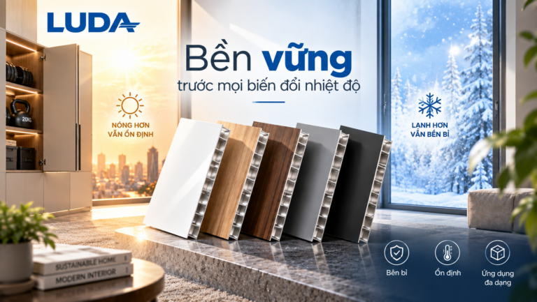 Vì sao vật liệu không biến dạng theo nhiệt độ ngày càng được ưa chuộng?