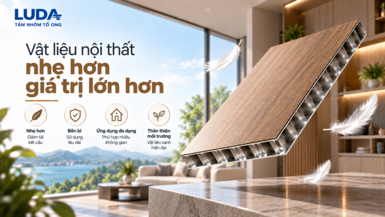 Vật liệu nội thất siêu nhẹ mang lại lợi ích gì cho công trình?
