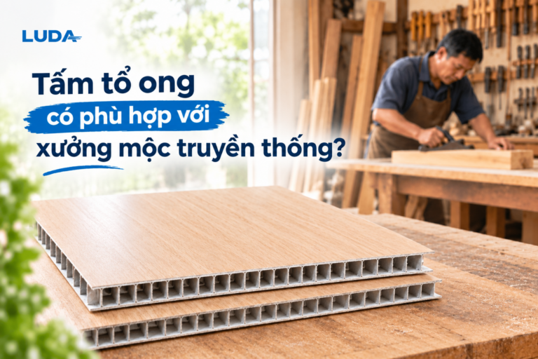 Tấm tổ ong có phù hợp với xưởng mộc truyền thống không?