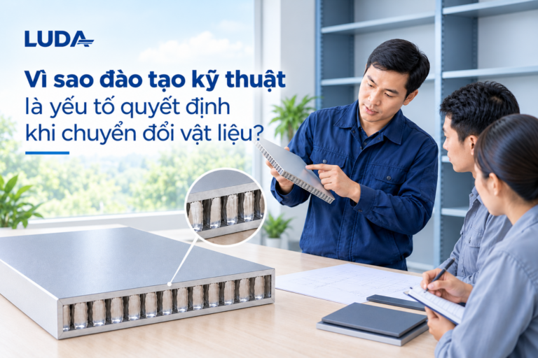 Vì sao đào tạo kỹ thuật là yếu tố quyết định khi chuyển đổi vật liệu?